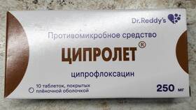 Ципролет: инструкция по применению в Фармакопейка