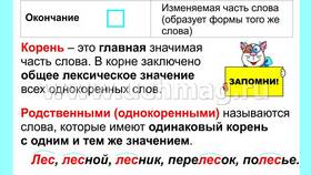 Изменяемая часть слова - что это в Фармакопейка