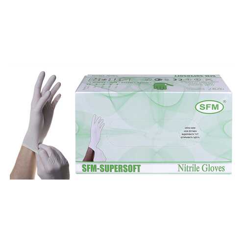 Перчатки медицинские SFM Hospital Products SUPERSOFT L фиолетовый 100 пар в Фармакопейка