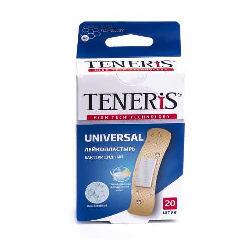 Пластырь Teneris Universal бактерицидный на полимерной основе 20 шт. в Фармакопейка