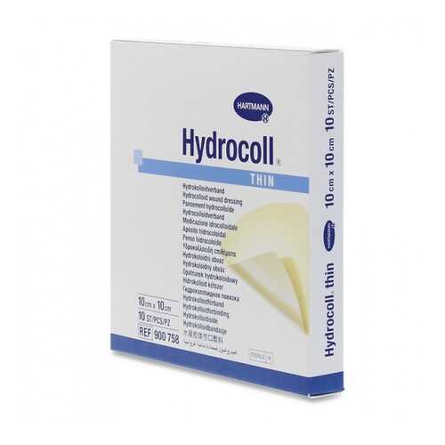 Повязка Hydrocoll thin гидроколлоидная самофиксирующаяся для заживления 10х10 см 10 шт. в Фармакопейка