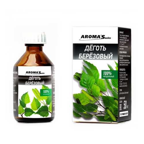 Деготь березовый Aroma Saules, 50 мл в Фармакопейка