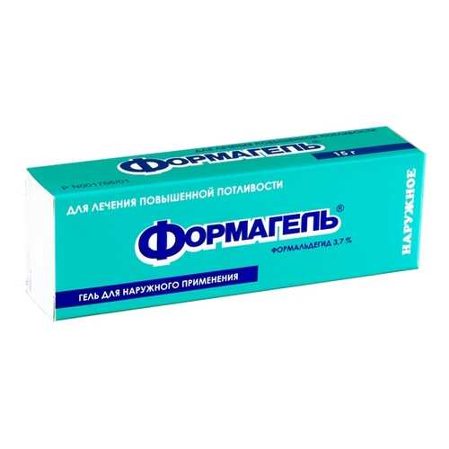 Формагель гель 3.7 % 15 г в Фармакопейка