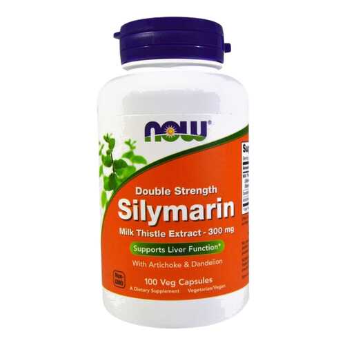 Для печени NOW Silymarin Milk Thisle 300 мг 100 капсул в Фармакопейка