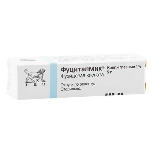 Фуциталмик капли 1 % 5 г в Фармакопейка
