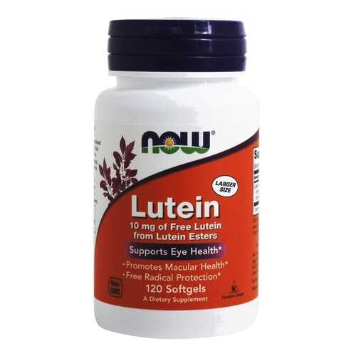 Now Lutein 10 мг капсулы 60 шт. в Фармакопейка