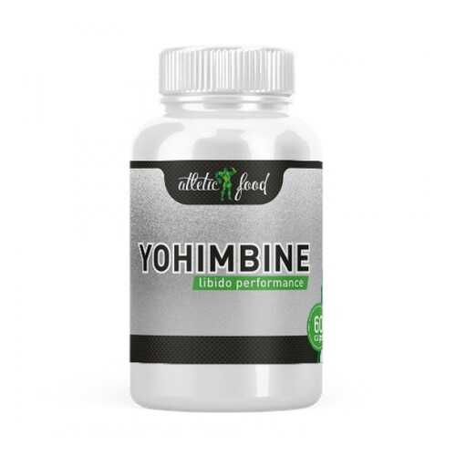Йохимбин Atletic Food Yohimbine 150 мг капсулы 60 шт. в Фармакопейка