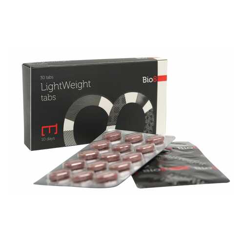 БАД для снижения веса Bio8 LightWeight Tabs таблетки 30 шт. в Фармакопейка