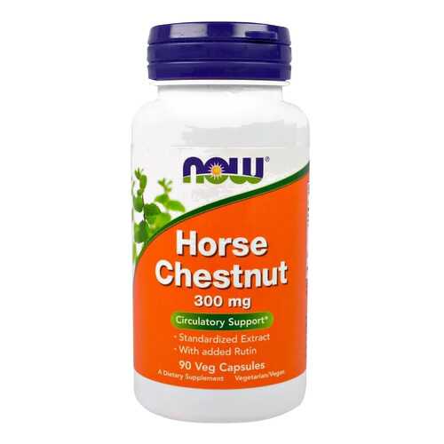 Для сердца и сосудов NOW Horse Chestnut 300 мг 90 капсул в Фармакопейка