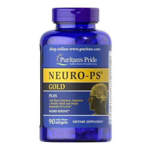 Фосфатидилсерин Neuro-Ps Gold Puritan's Pride капсулы 90 шт. в Фармакопейка