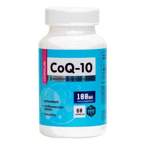 Коэнзим Q10 Chikalab BOMBBAR Co-Q10 100 мг капсулы 60 шт. в Фармакопейка