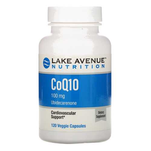 Коэнзим Q10 Lake avenue nutrition 100 мг растительные капсулы 120 шт. в Фармакопейка