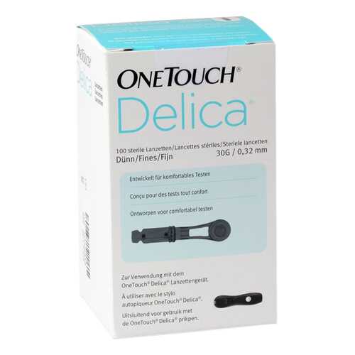 Ланцеты One Touch Delica 100 шт. в Фармакопейка