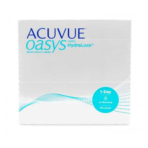 Контактные линзы Acuvue Oasys 1-Day with HydraLuxe 90 линз R 9,0 -6,00 в Фармакопейка