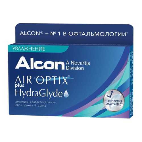 Контактные линзы ALCON Air Optix plus HydraGlyde 6 линз +1,25 в Фармакопейка