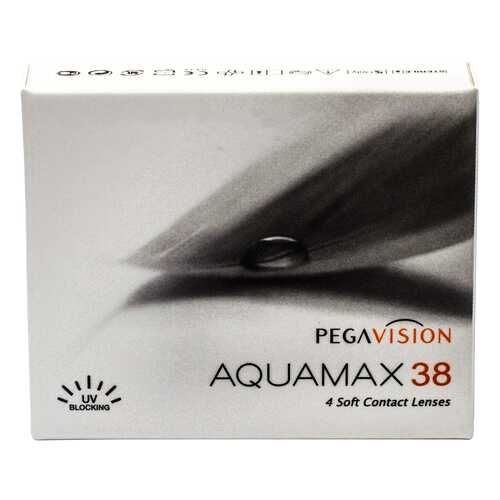 Контактные линзы AQUAMAX 38 4 линзы R 8,6 -3,25 в Фармакопейка