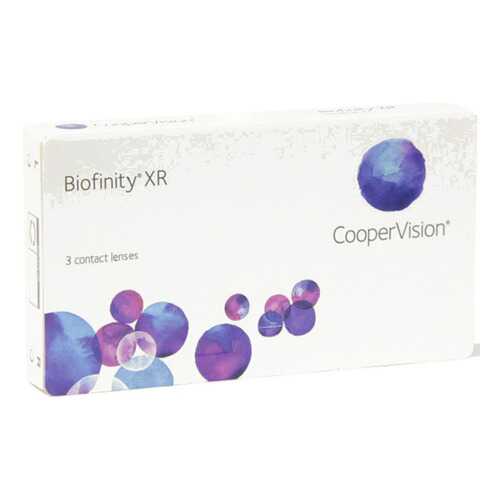 Контактные линзы Biofinity XR 3 линзы R 8,6 -17,00 в Фармакопейка