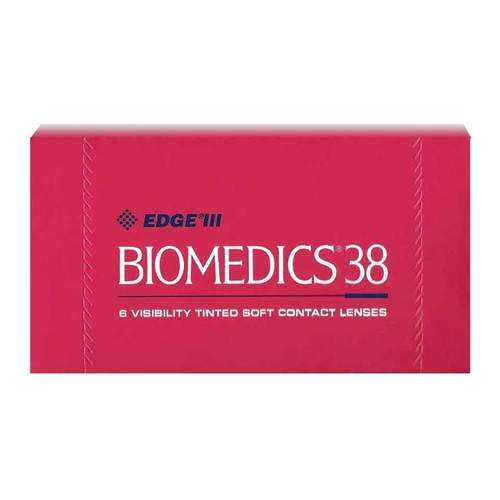 Контактные линзы Biomedics 38 6 линз R 8,6 -0,25 в Фармакопейка