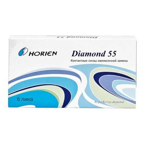 Контактные линзы Diamond 55 6 линз R 8,6 -2,00 в Фармакопейка