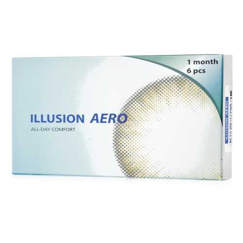 Контактные линзы ILLUSION Aero 6 линз R 8.6 -5.0D в Фармакопейка