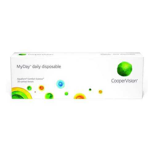 Контактные линзы MyDay Daily disposable 30 линз R 8,4 +0,25 в Фармакопейка