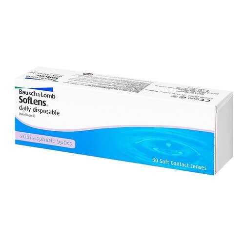 Контактные линзы Soflens Daily Disposable 30 линз +5,25 в Фармакопейка