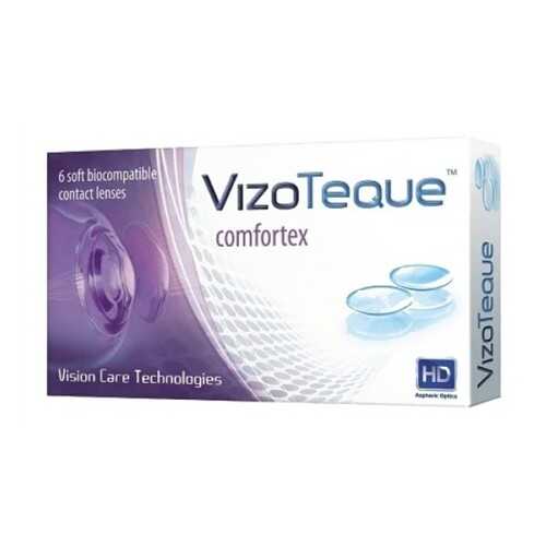 Контактные линзы VizoTeque Comfortex 6 линз R 8,6 -2,00 в Фармакопейка