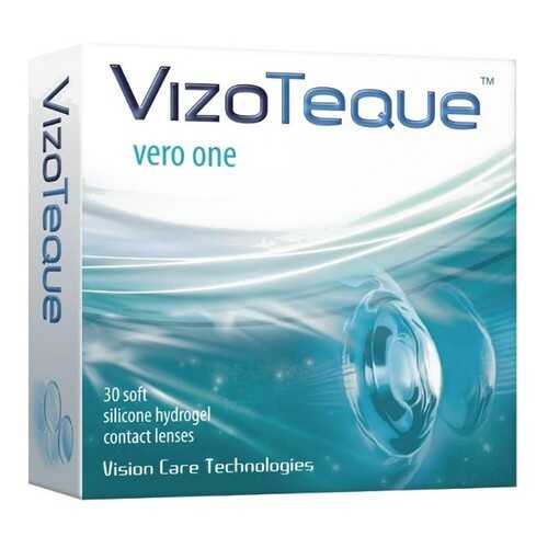 Контактные линзы Vizoteque Vero One 30 линз R 8,6 -1,25 в Фармакопейка