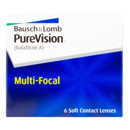 Контактные линзы PureVision Multi-Focal 6 линз low -2,75 в Фармакопейка