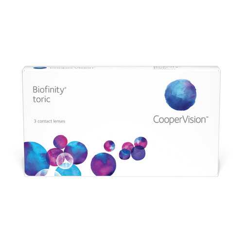 Контактные линзы Biofinity Toric 3 линзы R 8,7 +4,00/-0,75/90 в Фармакопейка