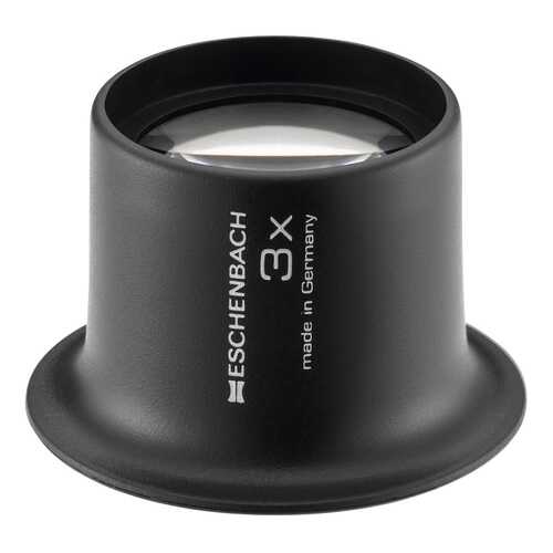 Лупа техническая Eschenbach Watchmaker's magnififers плосковыпуклая диаметр 25 мм 3.0х в Фармакопейка