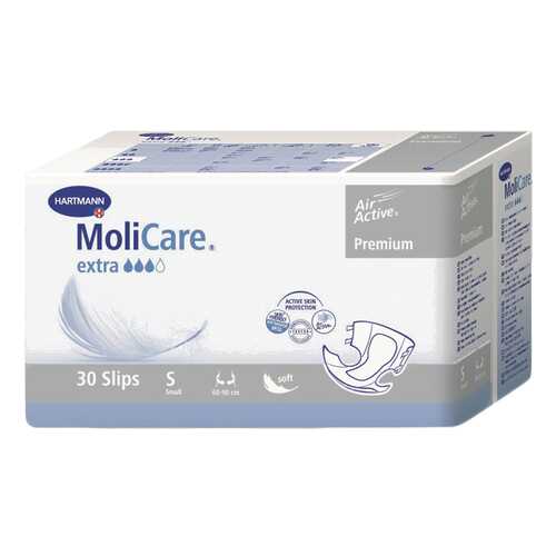 Подгузники для взрослых, S, 30 шт. MoliCare Premium Extra в Фармакопейка