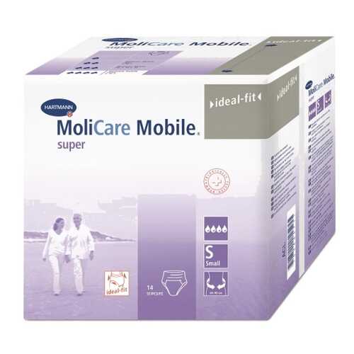 Впитывающие трусы MoliCare Mobile super при недержании размер S 14 шт. в Фармакопейка