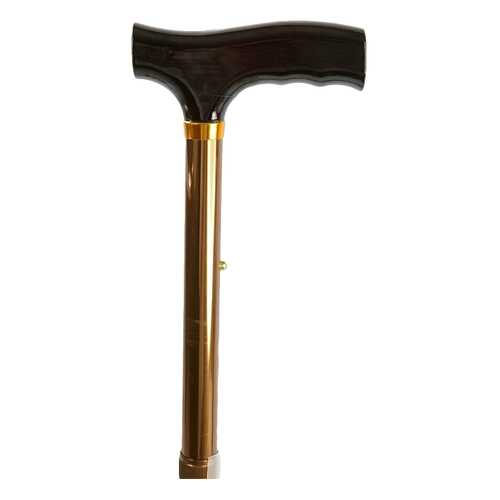 Трость телескопическая, складная, с деревянной ручкой, 82-92 см, бронза Valentine 10121BZ в Фармакопейка