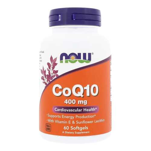 NOW CoQ10 400 мг капсулы 60 шт. в Фармакопейка