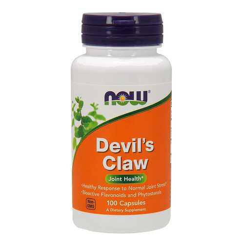 Добавка для здоровья NOW Devil's Claw Root 100 капс. натуральный в Фармакопейка