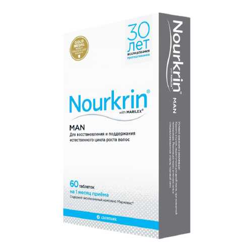 Нуркрин Scanpharm для мужчин таблетки 60 шт. в Фармакопейка