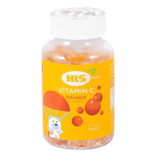 Пастилки жевательные Мишки HLS с витамином С 90 шт. в Фармакопейка