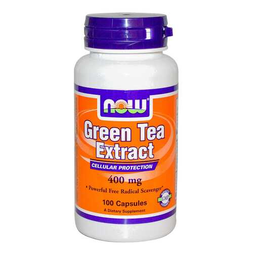 Добавка для здоровья NOW Green Tea Extract 100 капс. в Фармакопейка
