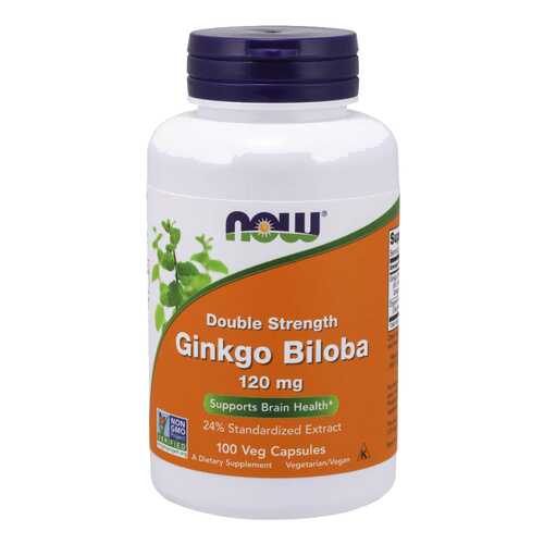 Многокомпонентный препарат NOW Ginkgo Biloba 50 капс. нейтральный в Фармакопейка