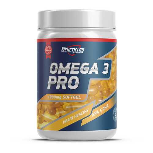 Омега-3 рыбий жир GeneticLab Nutrition Omega-3 капсулы 300 шт. в Фармакопейка